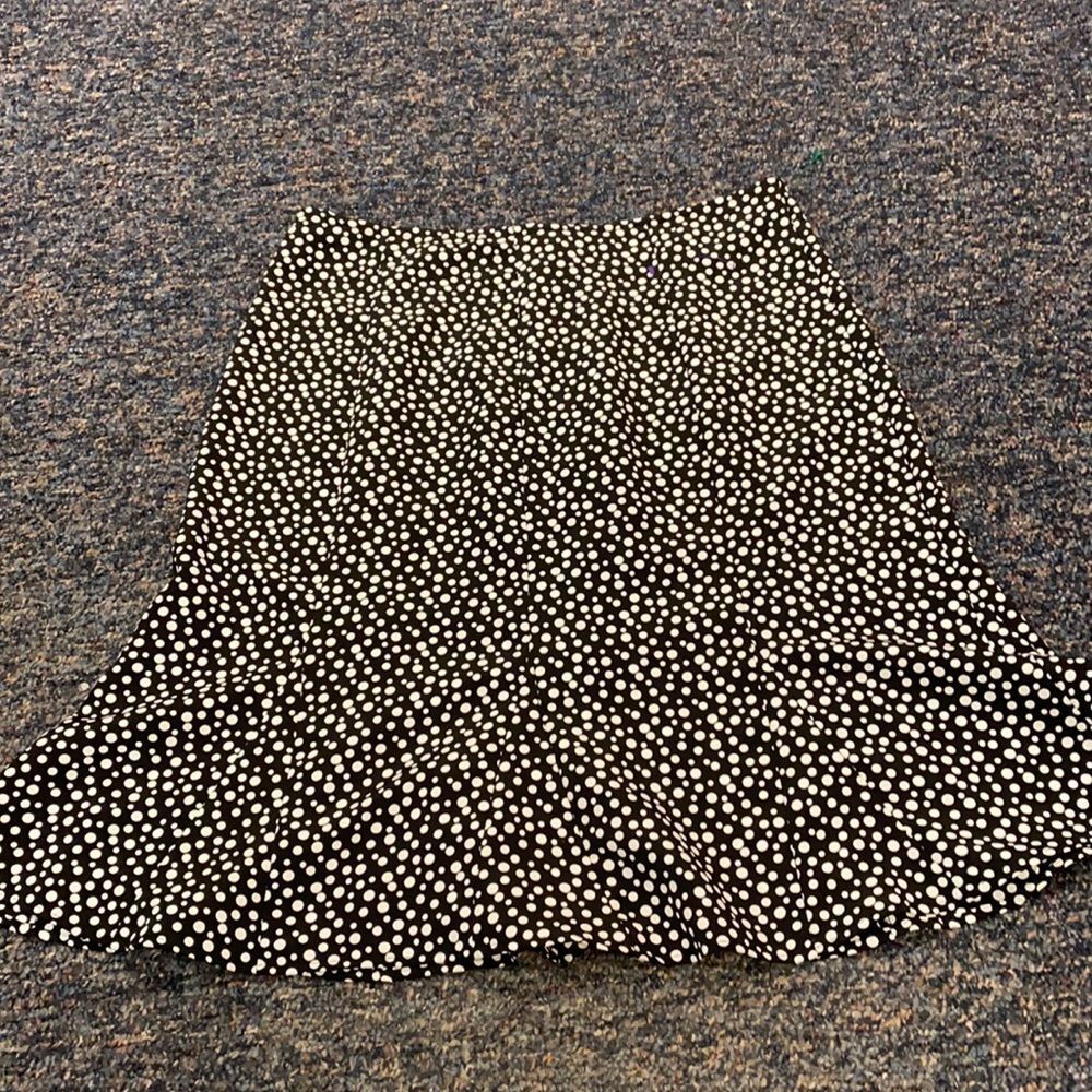 JBXR Black Polka Dot Ruffle Skirt sz. 12